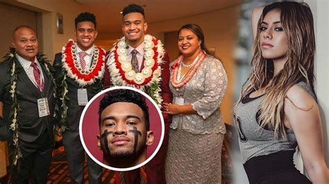 Tua Tagovailoa Family Video With Girlfriend Dinah Jane - YouTube