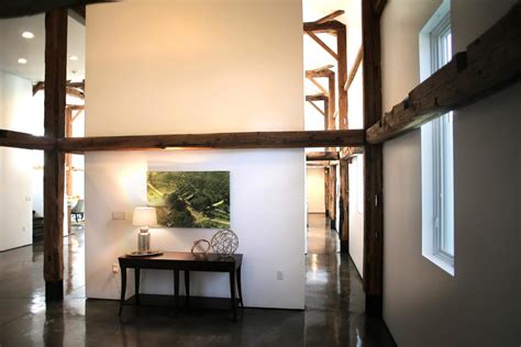 Dairy barn-turned-home in Sterling boasts nearly 40-foot ceiling, only 1 interior door