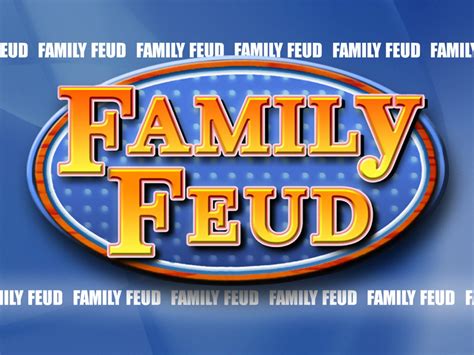 Editable Family Feud Logo