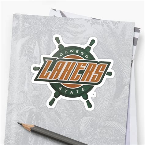 "Oswego State Logo Sticker" Sticker by willowdonnaruma | Redbubble