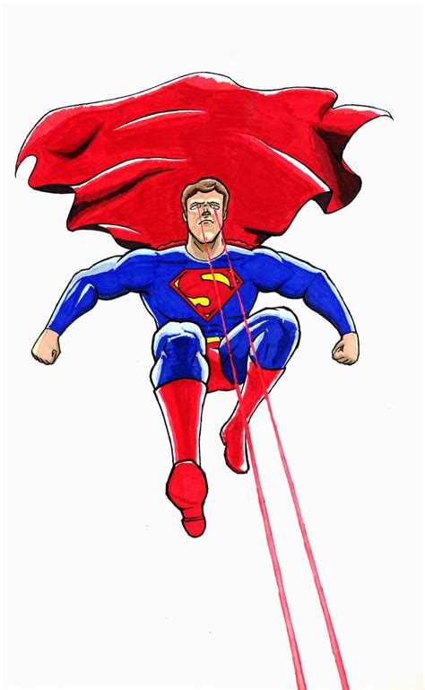 Superman with LASER EYES by Orignl-Ninja-Knight on DeviantArt