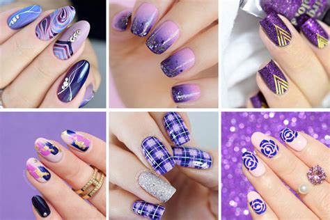 12 Majestic Purple Nail Designs To Try This Weekend