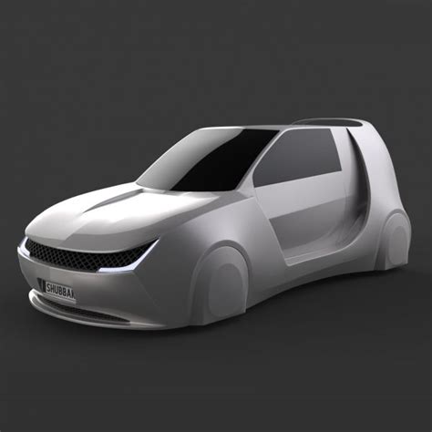 Flying Car Concept | Shubbak3D