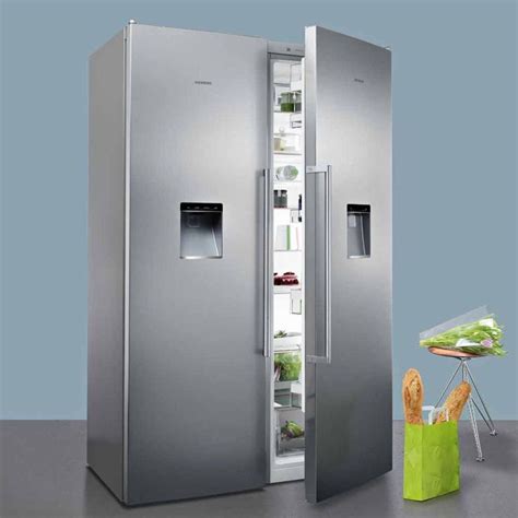 Siemens KS36WPI30 GS36DPI20 Side By Side Fridge & Freezer With Ice ...