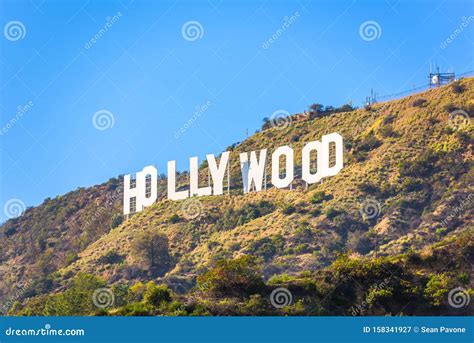 Los Angeles Hollywood Sign editorial photography. Image of angeles ...