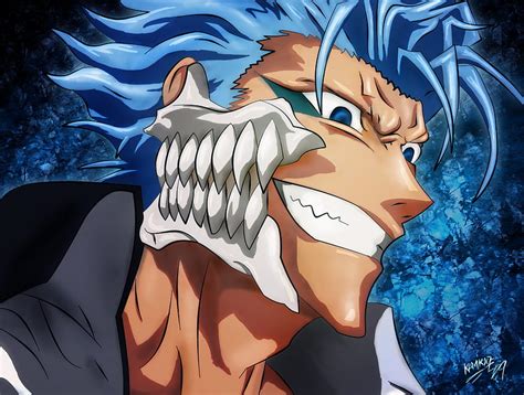 Grimmjow 6th Espada, blue, bleach, anime, hollow, grimmjow, espada HD ...