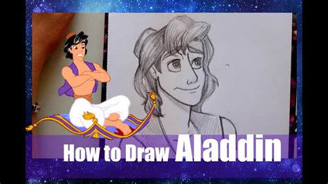 How to Draw ALADDIN (from Disney's Aladdin) - @dramaticparrot - YouTube