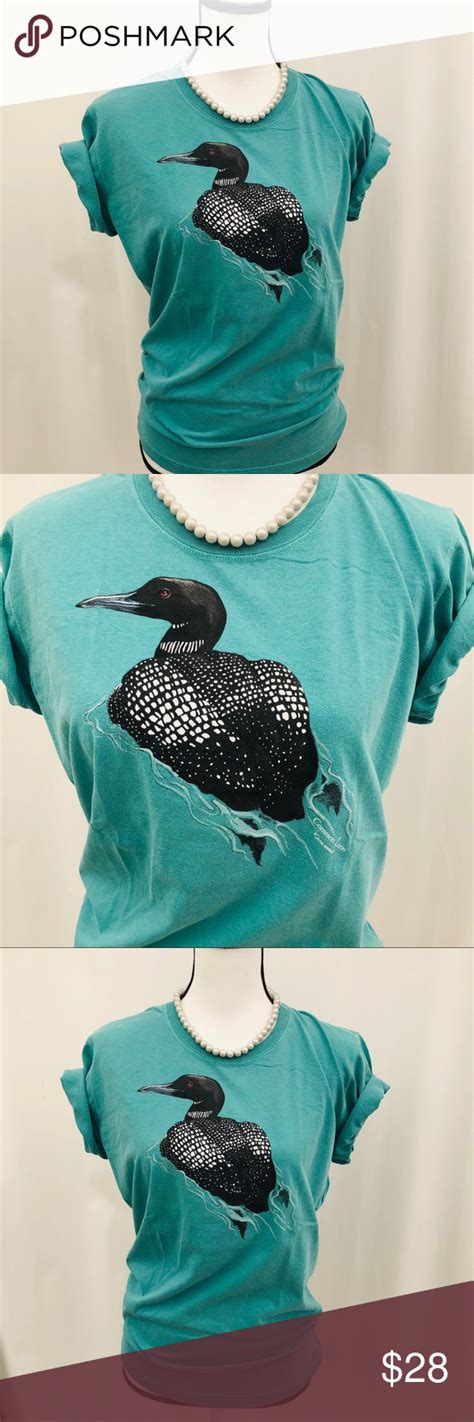 Common Loon cotton T-shirt large | Cotton tshirt, Unique tshirts, Cotton