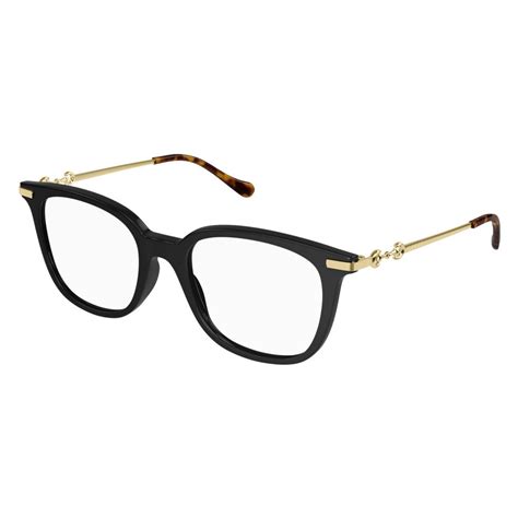 Gucci Black Women's Square Eyeglasses M000523 - ItsHot