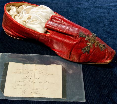 Blessed Pius IX: A Red Shoe – Papal Artifacts