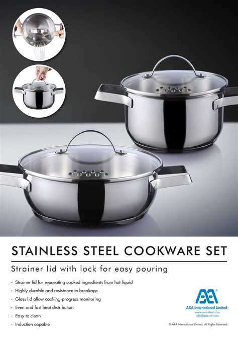 Stainless Steel Cookware Set