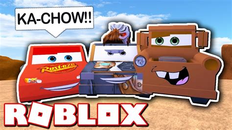 I AM A... CAR?! (Roblox Cars 3 Movie!) - YouTube