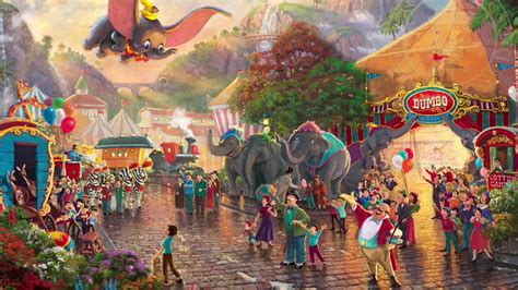 Dumbo Circus Parade Clown Tigers Dumbo Disney Circus Parade Parody Wikia - newyearscardshop