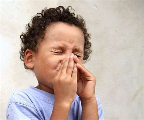 Child Crying in Poverty Stock Photo Stock Photo - Image of caucasian ...