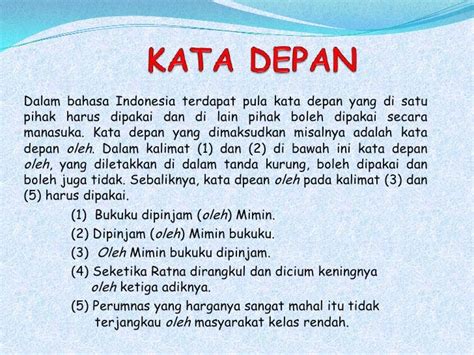 Kata depan