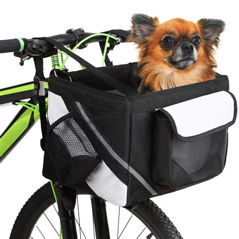 Bike Dog Carrier, Basket to Ride with your Pet