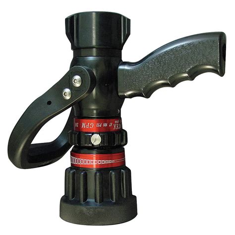 Fire Hose Nozzle,1 In.,Black 512P-10214 | eBay