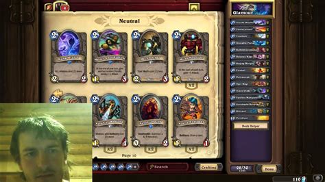 Hearthstone MAGE DECK CREATION — MAGIC HAZARD — collectible card game - YouTube