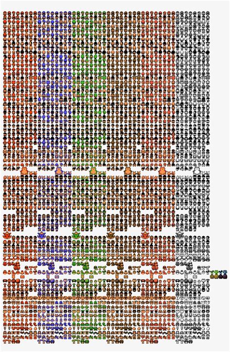 Pokemon Gen 5 Character Sprites - canvas-vine