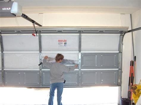 Garage Door Insulation Kit & Garage Door Radiant Barrier System