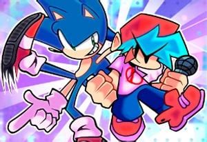 FNF VS SONIC: DASH & SPIN juego gratis online en Minijuegos