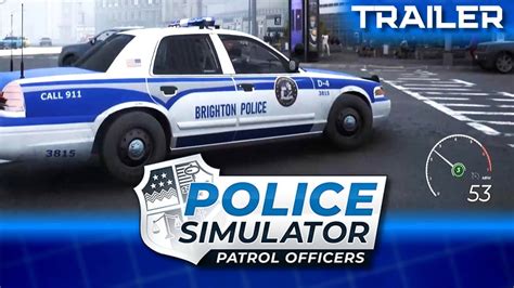 Police Simulator: Patrol Officers Release Trailer - YouTube