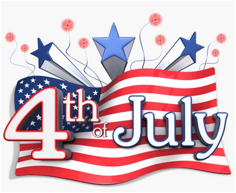 Happy Fourth Of July Png Clipart Transparent - Happy 4th Of July Png Transparent PNG - 400x305 ...