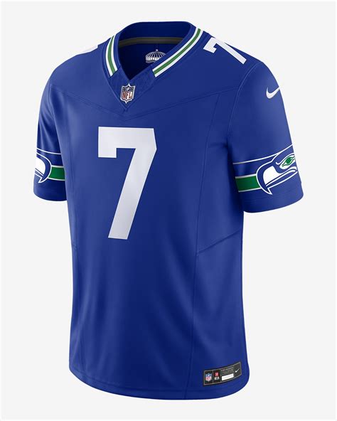 Geno Smith Seattle Seahawks Men's Nike Dri-FIT NFL Limited Football ...