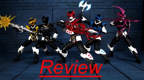 Power Rangers in Space Psycho Rangers 5 Pack A not so Awesome Review - YouTube