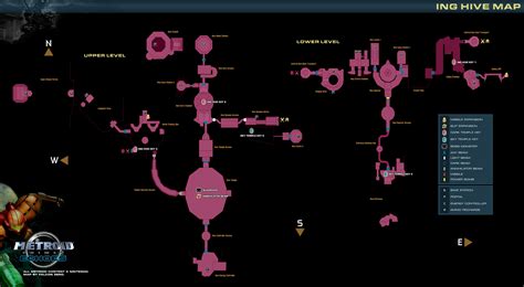 Game maps - Metroid Prime 2: Echoes (Metroid Recon)