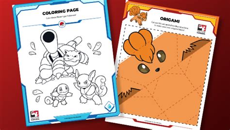 Pokémon Activity Sheets for Kids—Puzzles, Mazes, Coloring Pages, and ...