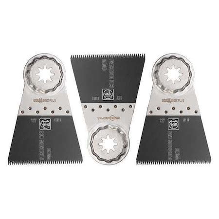 Fein Saw Blades, Steel, 2-9/16 in. Size, PK3 63502127270 | Zoro