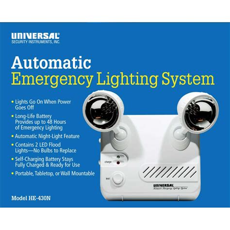 Universal Automatic Emergency Lighting System (HE-430N)