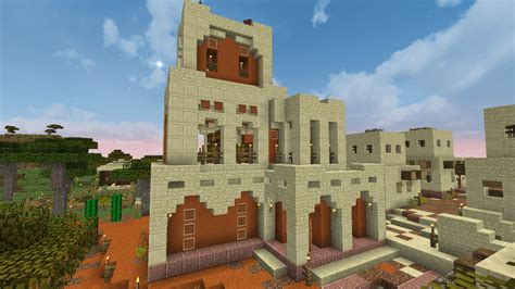 desert city / minecraft sandstone village | Minecraft city buildings, Minecraft city, Minecraft ...