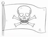 The Pirate Flag coloring Page  Download Print Or Color Online For Free sketch template