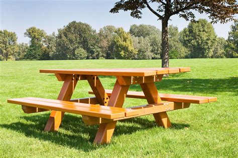 How to Build a Classic Picnic Table With Benches - This Old House