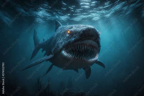 Variations of Sea Monster Generated by AI Stock Illustration | Adobe Stock