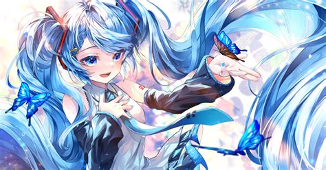 #初音ミク 嵐も海の底でも - めるのめるのイラスト - pixiv