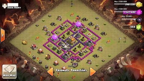 Effective Town Hall 7 layout for Clan Wars - Clash of Clans Wiki