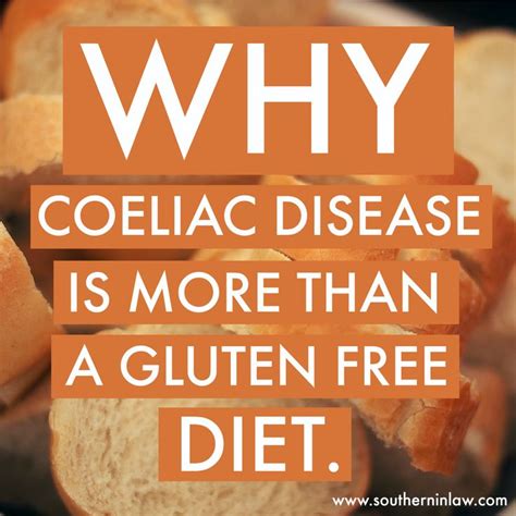 Why Coeliac Disease is More Than a Gluten Free Diet | Coeliac disease ...