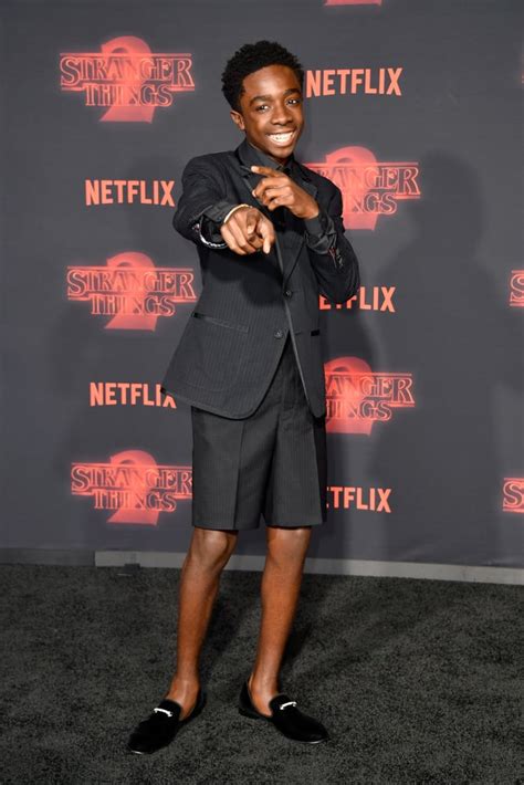 Caleb McLaughlin at Stranger Things Season 2 Premiere | Stranger Things ...