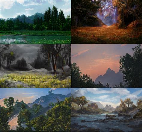 Artbreeder Landscapes by Driftwood97 on DeviantArt