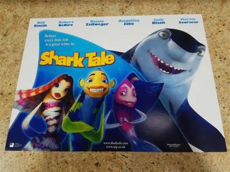 SHARK TALE MOVIE poster - 12 x 16 inches £13.19 - PicClick UK