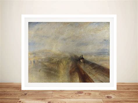 Rain Steam & Speed Turner Classic Artwork | Canvas Prints AU