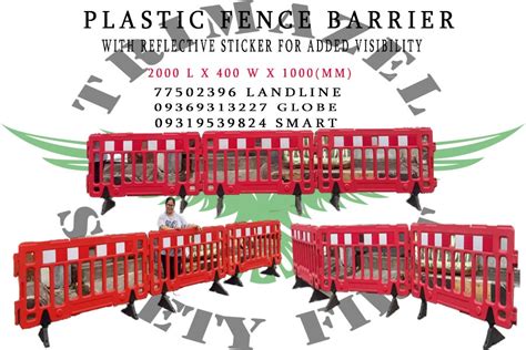 PLASTIC FENCE BARRIER, Commercial & Industrial, Construction & Building ...