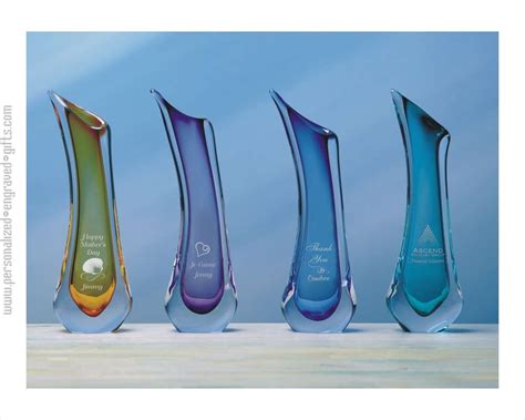 Colorful Contemporary Artistic Glass Vases