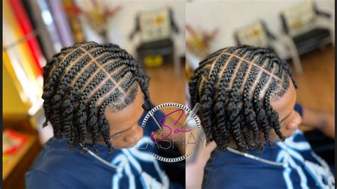 Twist Braids For Men