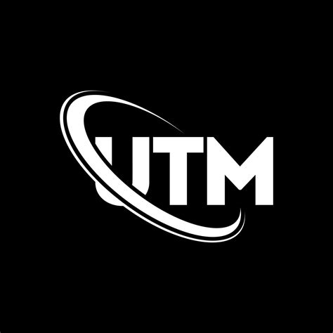 UTM logo. UTM letter. UTM letter logo design. Initials UTM logo linked ...