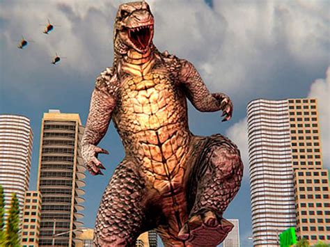 Monster Dinosaur Rampage City Attack | Play Now Online for Free