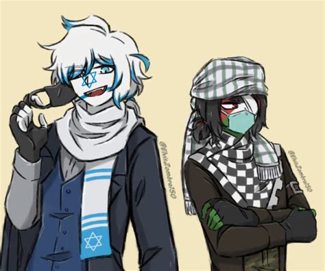 #countryhumans palestine on Tumblr